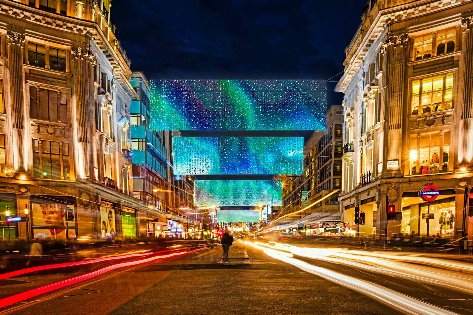 Luces Navidad Oxford Street Londres